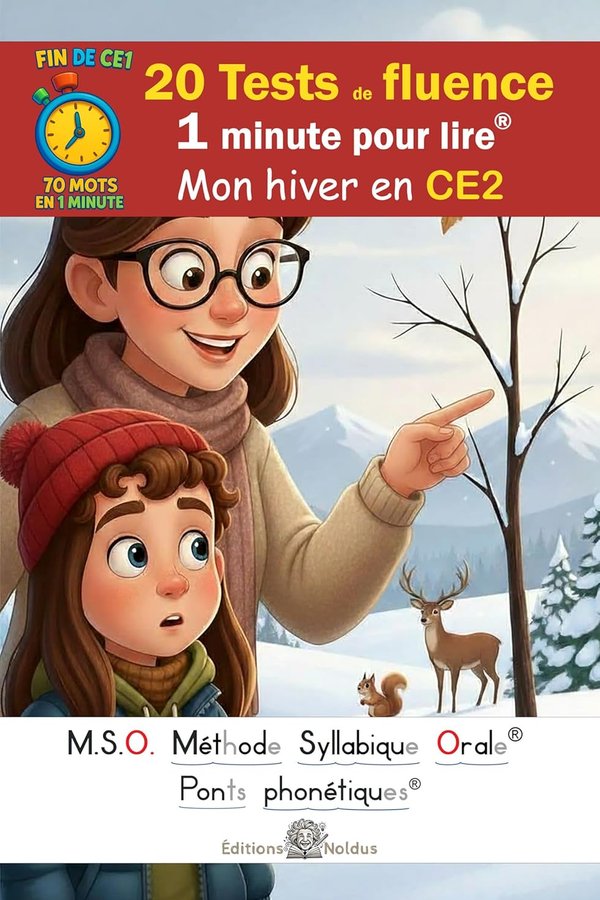 20 tests de fluence, Mon hiver en CE2